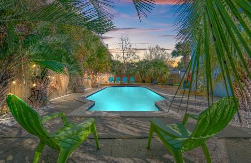 Open Sands Casa | Latitude Adjustment - Private Pool, Game Room, Spacious Home, Pets OK, 5 Min Walk to Beach!