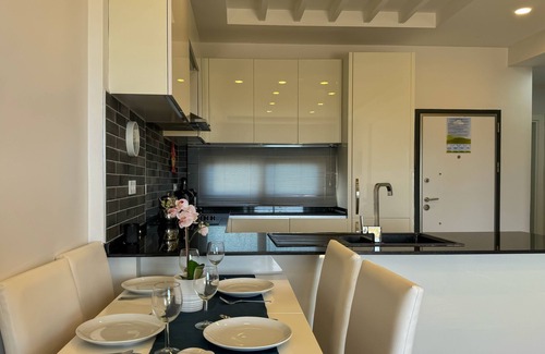 Kadnlar Denizi Mahallesi Apartamento | Lavender D7 Seaview Penthouse – Ideal for Families, Pool & Sunset Balcony