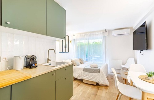 Grand Parc-Paul Doumer Apartamento | Lavie Maison: Balneo Garden Flat