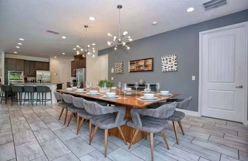 West Kissimmee Villa | FALLS Drive · Lavish 11BR Private Theater Games SPA Pool Disney