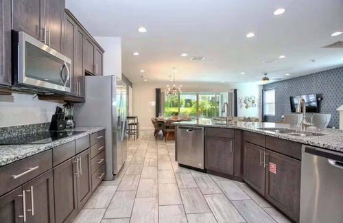 West Kissimmee Villa | FALLS Drive · Lavish 11BR Private Theater Games SPA Pool Disney