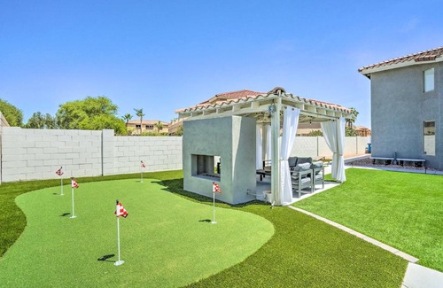 Litchfield Park Casa | Lavish House with Home Theater and Fireplaces!