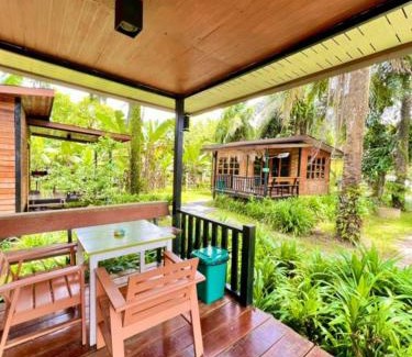 Nong Thale Chalet De Esquí | Lay Back Villa Wooden House AC Hot shower High Speed Internet
