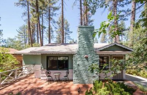 Idyllwild Cabaña | Lazy Bear Lodge, SPA, Private Deck, WIFI Dogs OK