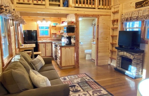 Leeper Cabina | Lazy Bear Log Cabin near Cook Forest State Park