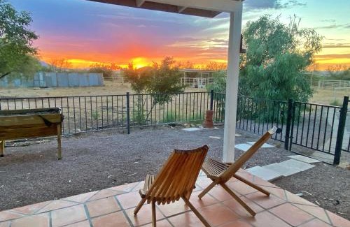 Diamond Bell Ranch Casa | Lazy H Bar Desert Outpost Ranch House with Pool and Hot Tub