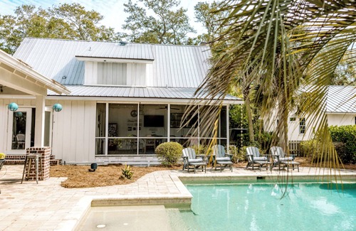Grayton Beach Casa | Lazy Magnolia en Grayton 3b / 2b priv. piscina