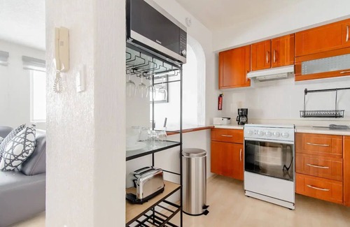 Roma Norte Apartamento | LC122- 2BDR / 2BTH - Una Habitación Piso, Capacidad 4