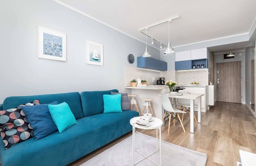 Dziwnowek Apartamento | Leśne Tarasy 35B | Comfortable Apartment | Desk