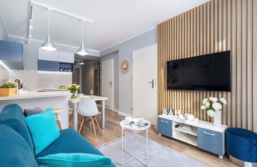 Dziwnowek Apartamento | Leśne Tarasy 35B | Comfortable Apartment | Desk