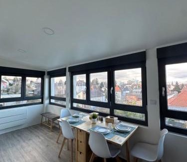 Mulhouse Apartamento | # Le 14 # Nouveau T3 rénové au calme vue sur les Vosges