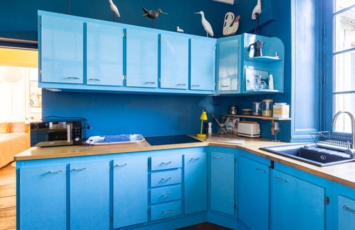 Saint-Servan Apartamento | Le Ara Bleu - Bel appartement de caractère