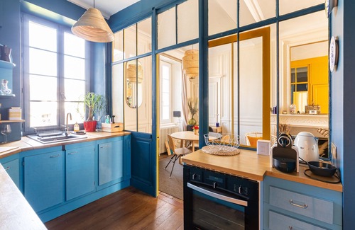 Saint-Servan Apartamento | Le Ara Bleu - Bel appartement de caractère