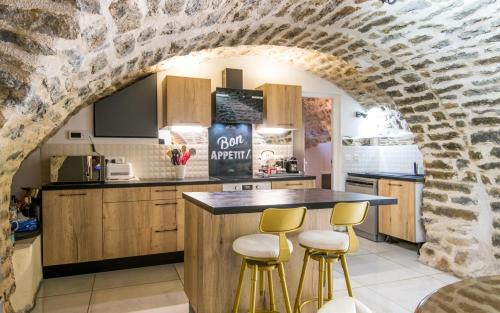 Millau Apartamento | Le boum coeur douillet troglodyte jardin wifi pk