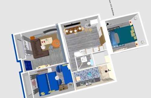 Romans-sur-Isere Apartamento | Le Bouquiniste, atypique, cosy, fibre, BedinShop