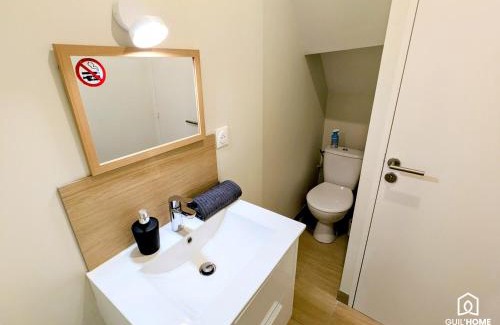 Bourgogne Apartamento | Le Bourgogne - Chambres privées cosy et rénovées avec douche - Centre historique