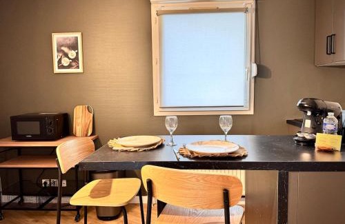 Cleunay Apartamento | Le BraSeo, nice studio with parking in Rennes