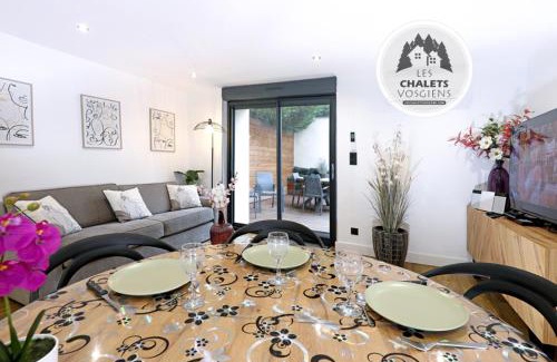 Poincare - Foch - Anatole France - Croix de Bourgogne Apartamento | Le Briand Appartement 4étoiles Nancy Thermal Cosy avec Terrasse Wifi