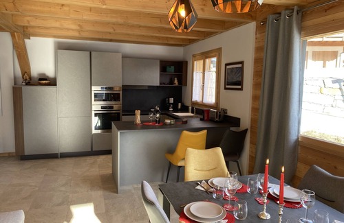 Saint-Chaffrey Chalet De Esquí | LE CHALET PANORAMIQUE, SERRE CHEVALLIER CHANTEMERLE, Well-being, Panoramic view