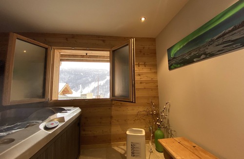 Saint-Chaffrey Chalet De Esquí | LE CHALET PANORAMIQUE, SERRE CHEVALLIER CHANTEMERLE, Well-being, Panoramic view