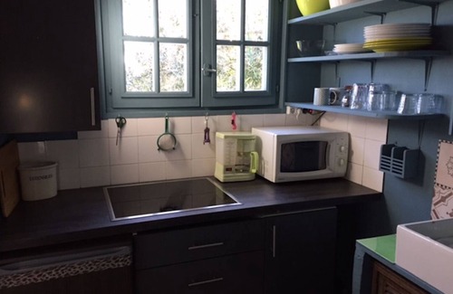 Bastia Apartamento | Le Cabanon 2-person studio cottage with sea view and infinity pool.