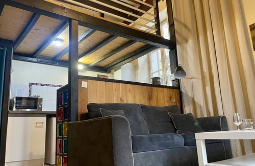 Auxerre Apartamento | Le Cadet Roussel-Apartamento-Club-Baño con ducha-Vista a la Ciudad
