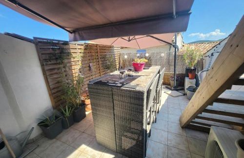 Greoux-les-Bains Casa | Le Celeste Maison de Village avec toit terrasse