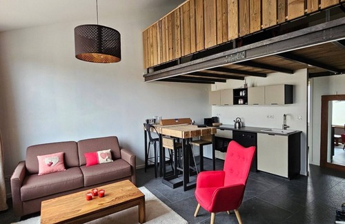 Genas Apartamento | Le Chalet-Loft-Baño Privado-Apartamento-Vista al Jardín