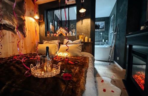 Saint-Maurice Apartamento | Le chalet romantique, SPA, Écran cinéma, Lit king size, day use, 10 min centre
