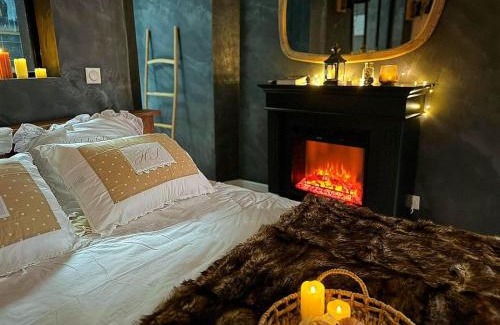 Saint-Maurice Apartamento | Le chalet romantique, SPA, Écran cinéma, Lit king size, day use, 10 min centre