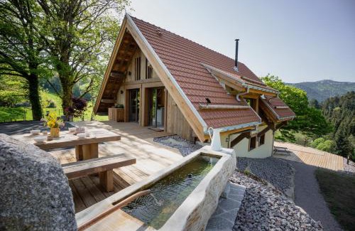 Metzeral Chalet De Esquí | Le Chalet Vosges Alsace - La Petite Ferme 4 étoiles
