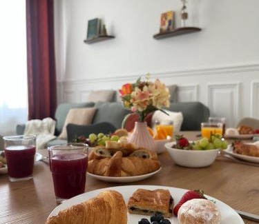Pagny-sur-Morselle Apartamento | Le Charmant, 2 chambres, Parking