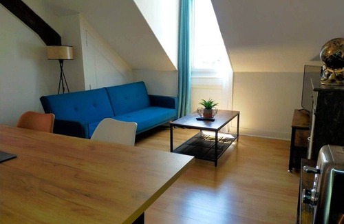 Miroir - Batignolles Apartamento | "Le Ciel de Leboindre" 2bed station & center Free Park