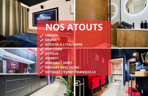Armentieres Apartamento | Le Cinema - Les Demeures d'Adrien