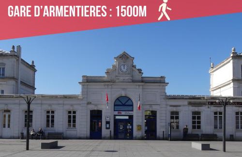 Armentieres Apartamento | Le Cinema - Les Demeures d'Adrien