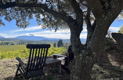 Roaix Casa | Le Clos des Pins, vue Mont Ventoux