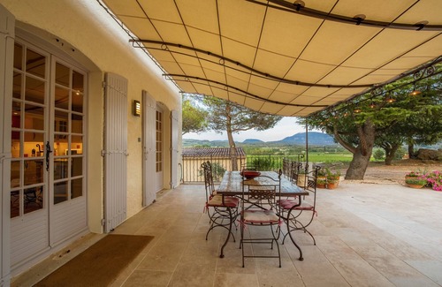 Roaix Casa | Le Clos des Pins, vue Mont Ventoux