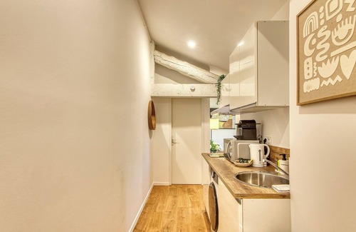 5th Arrondissement Apartamento | Le Cocon - Appart climatisé, cœur de Lyon 5ème