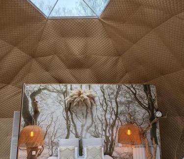 Saint-Jean-d'Elle Cabina | le cocon d'amour " Dôme avec jaccuzi privé "