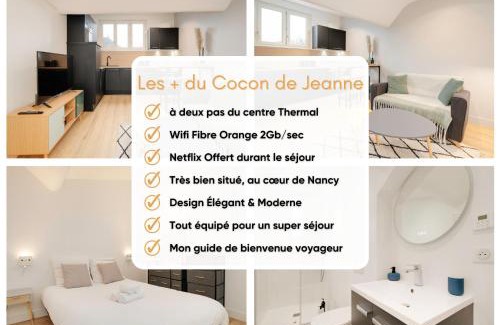 Haussonville-Blandan-Mon Desert-Saurupt Apartamento | Le Cocon de Jeanne - Nancy Thermal - 2 Pers