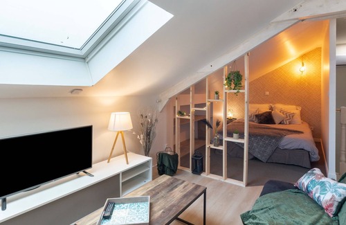 Chateauroux Apartamento | Le Cocon des Marins - Una Habitación Piso, Capacidad 2
