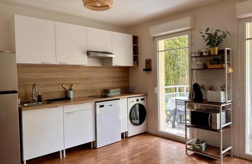 Biscarrosse Apartamento | Le cosy bisca-Parking-terasse-Lac-Océan