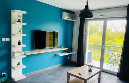 Bruguieres Apartamento | Le Cosy Euronord Clim Parking