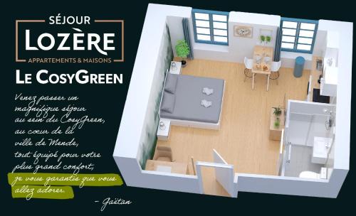 La Vabre Apartamento | Le CosyGreen - Central/Netflix/Wifi Fibre - Séjour Lozère