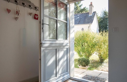 Francueil Cabaña | Le Cottage du Cerf-Gîte-Baño con ducha