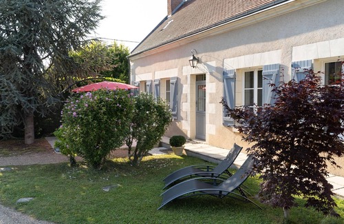 Francueil Cabaña | Le Cottage du Cerf-Gîte-Baño con ducha