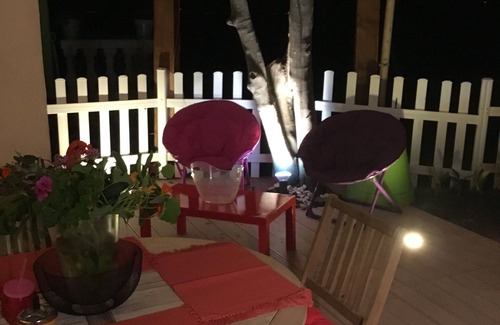 Ile du Levant Apartamento | Le Cousteline - "Maisonnette" 20m2 Air conditioned Sea view Terrace