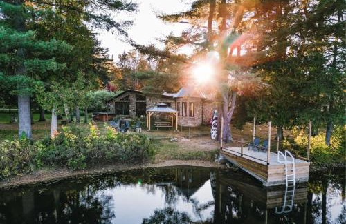 Saint Come Chalet De Esquí | Le Cozy de St-Come - Lake front- boats