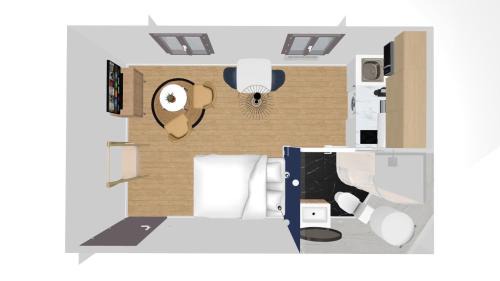 Centre Ville Apartamento | Le Deep Blue - Home Homy