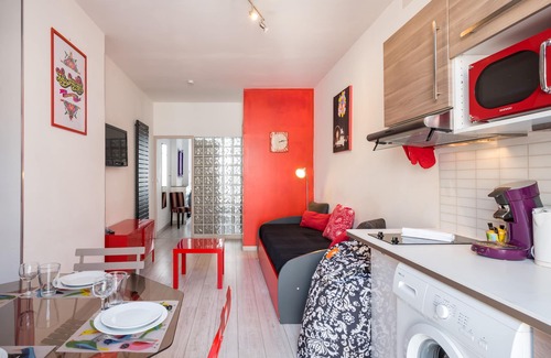 Saint Michel - Mairie Apartamento | DIAMANTE GAMBETTA SAX - con Balcón